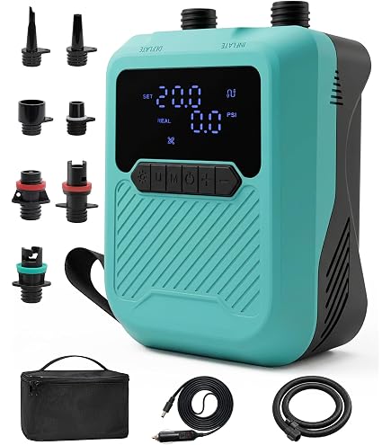 Amazon.co.jp: 空気入れ 電動 電動ポンプ 空気抜き 両対応 サップ